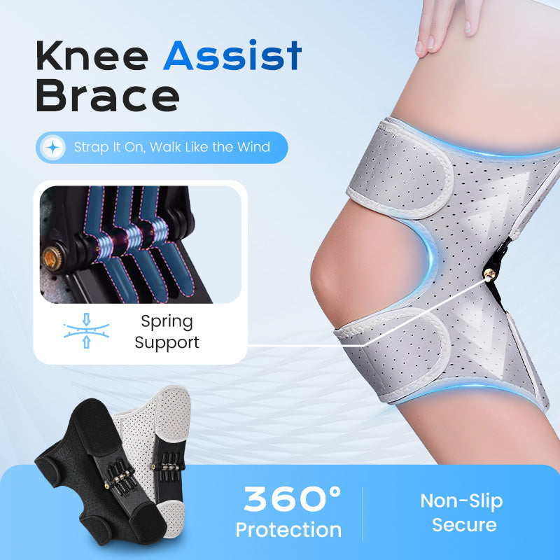 Tired of Knee Pain Slowing You Down? This Spring-Loaded Knee Brace Boosts Your Strength & Lets You Move Pain-Free!