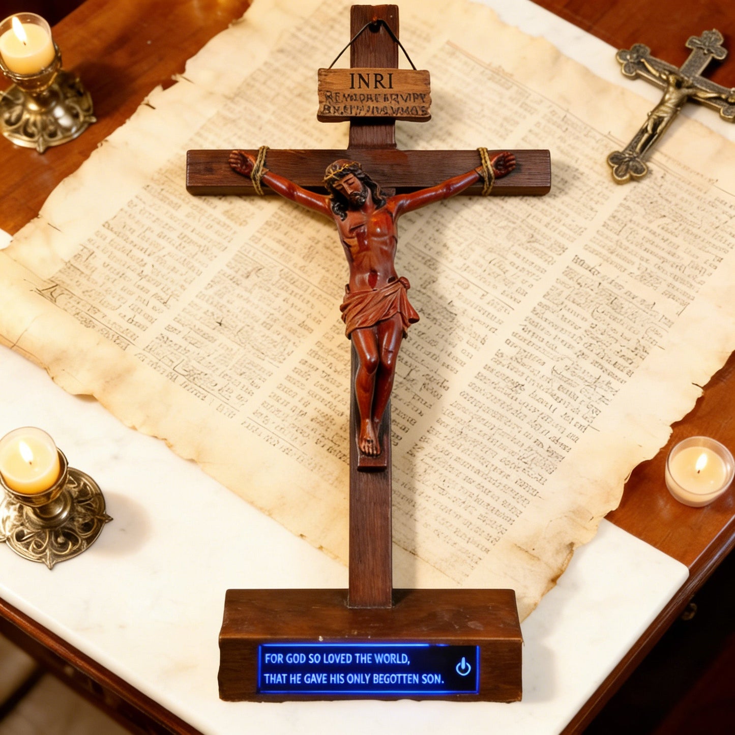 ✝️Handmade - Realistic Crucifix Christ