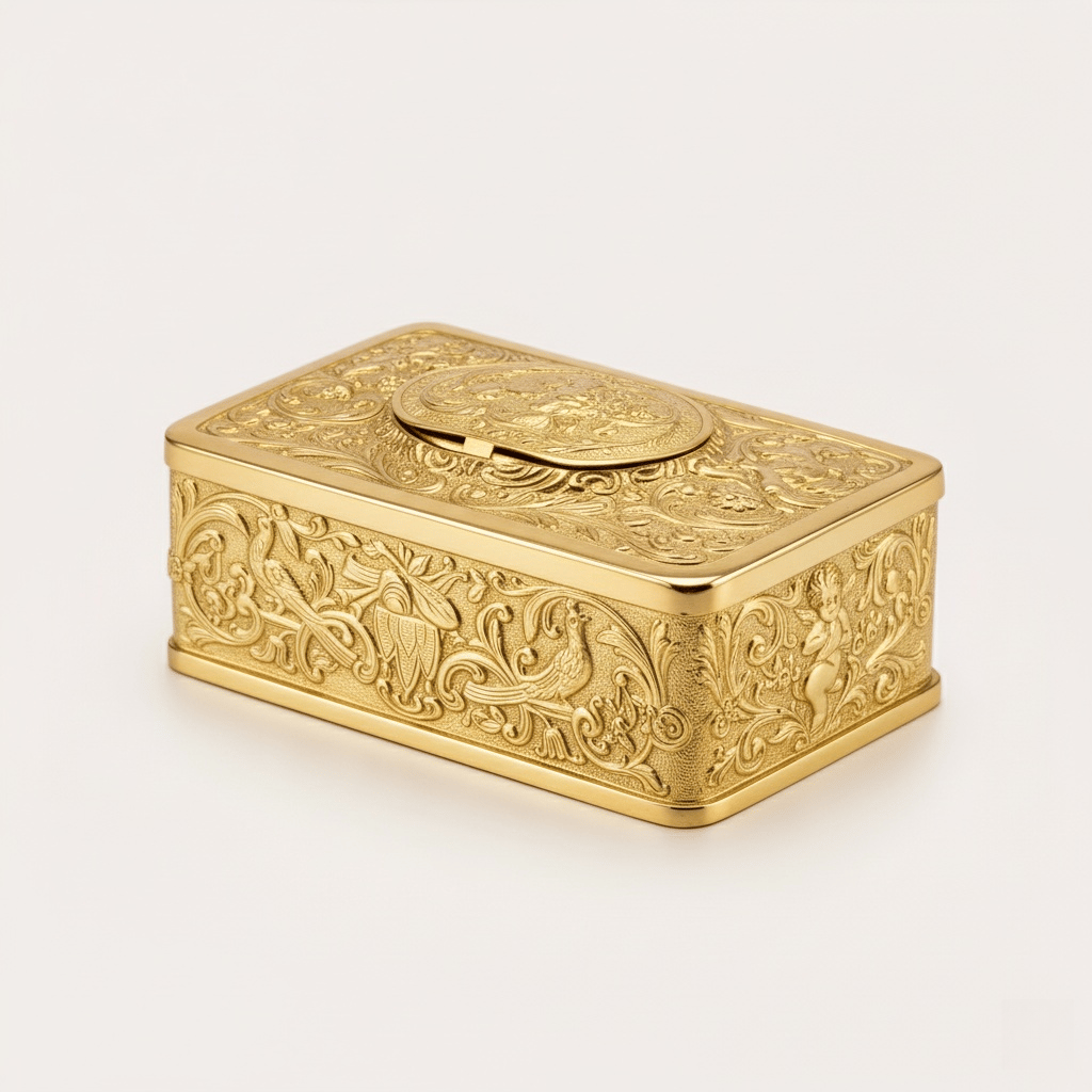 Three-dimensional Embossed Bird Music Box