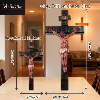 ✝️Handmade - Realistic Crucifix Christ